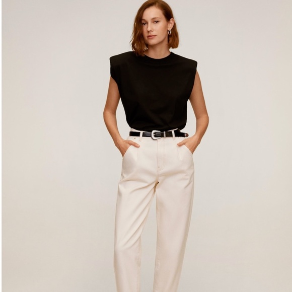 Mango Regina Dart Slouchy Jeans - Picture 2 of 5